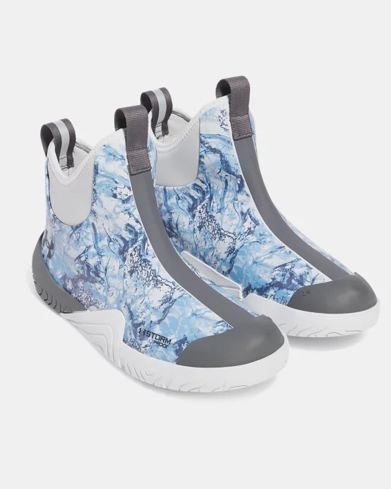 UA Shoreman Deck Printed Mens Fishing Shoes - Image 4