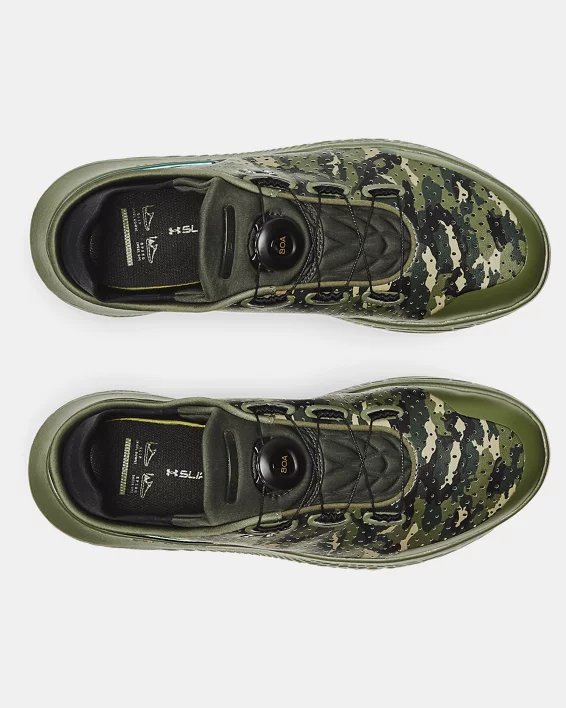 UA SlipSpeed Camo Unisex Training Shoes - Image 3