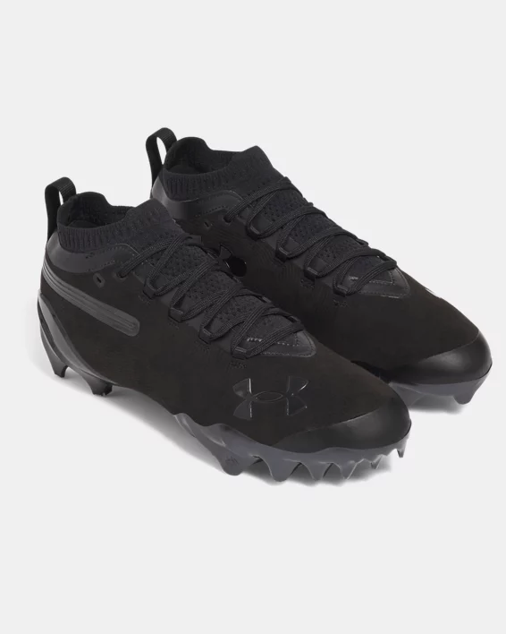 UA Spotlight Pro Suede Mens Football Cleats - Image 4