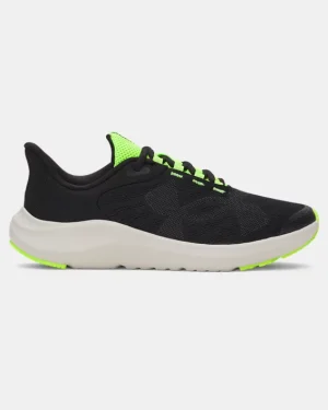 UA Pursuit 4 Big Logo Boys Grade School Running Shoes