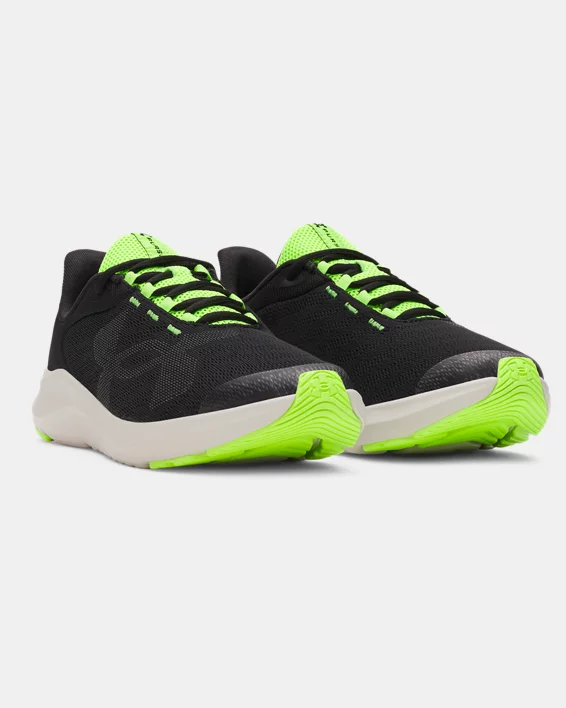 UA Pursuit 4 Big Logo Boys Grade School Running Shoes - Image 4