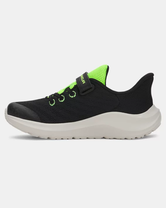 UA Pursuit 4 Big Logo AC Boys Pre-School Running Shoes - Image 2