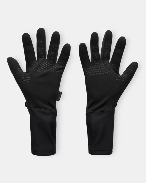 UA Storm Fleece Run Mens Gloves - Image 2