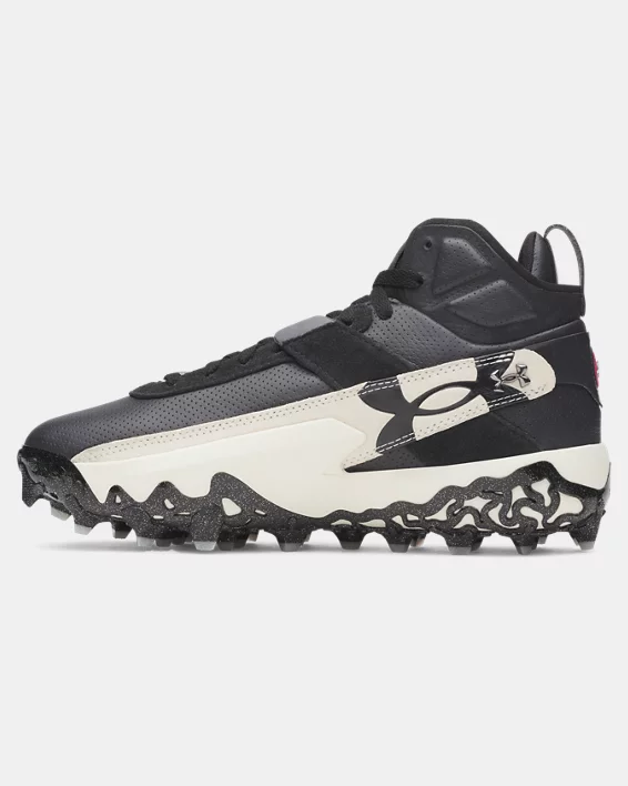 UA Harper 10 Pro TPU Mid Mens Baseball Cleats - Image 3