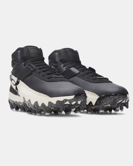 UA Harper 10 Pro TPU Mid Mens Baseball Cleats - Image 5