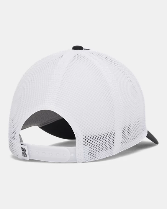 UA Freedom Mid Mens Trucker Hat - Image 2