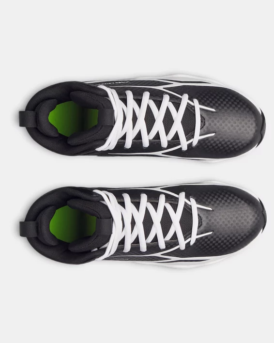 UA Spotlight Hammer Jr. Boys Football Cleats - Image 3