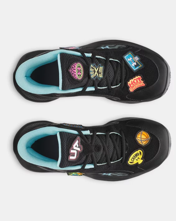 UA Jet 25 VC Grade School Basketball Shoes - Image 3