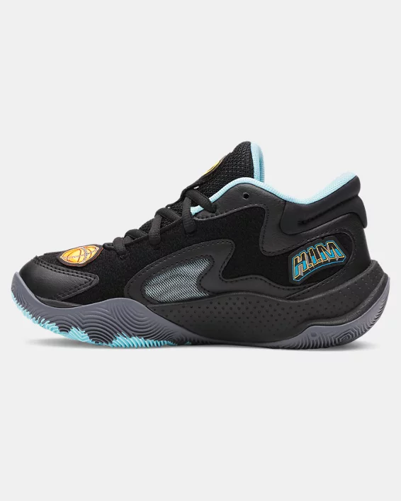 UA Jet 25 VC Pre-School Basketball Shoes - Image 2