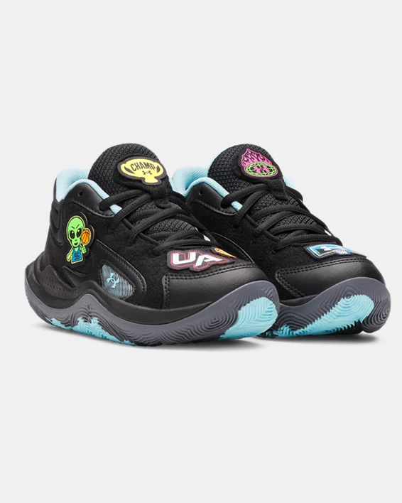 UA Jet 25 VC Pre-School Basketball Shoes - Image 5