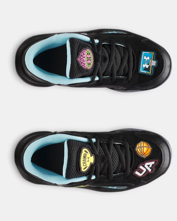 UA Jet 25 VC Pre-School Basketball Shoes - Image 3