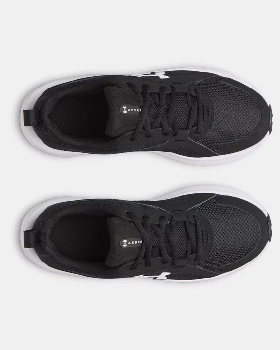 UA Assert 11 Boys Grade School Running Shoes - Image 3