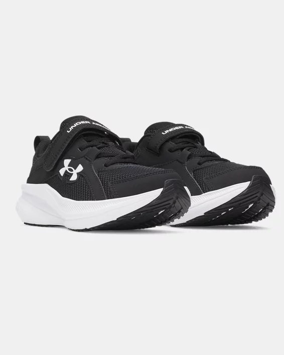 UA Assert 11 AC Wide Boys Pre-School Running Shoes - Image 4