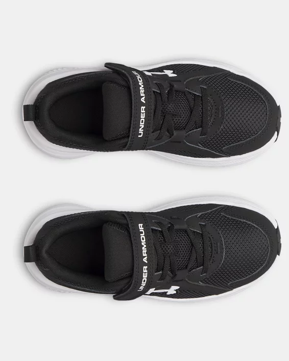 UA Assert 11 AC Wide Boys Pre-School Running Shoes - Image 3