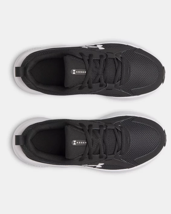 UA Assert 11 Girls Grade School Running Shoes - Image 3
