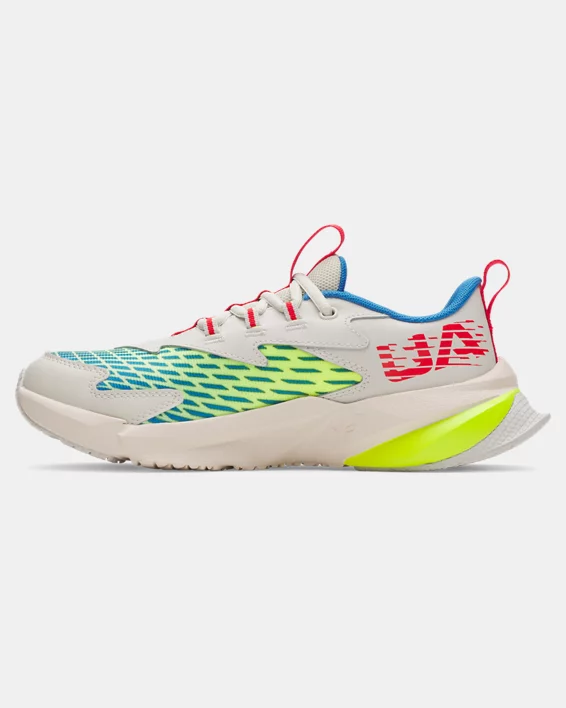 UA Scramjet 7 Boys Grade School Running Shoes - Image 2