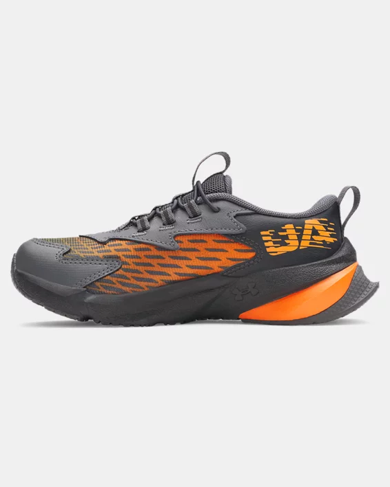 UA Scramjet 7 Boys Pre-School Running Shoes - Image 2