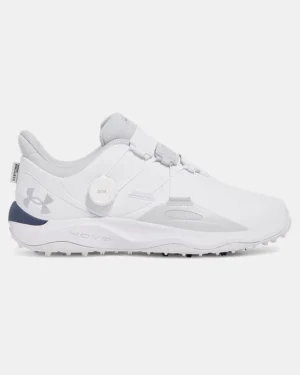 UA Drive Pro Spikeless BOA Wide (2E) Mens Golf Shoes