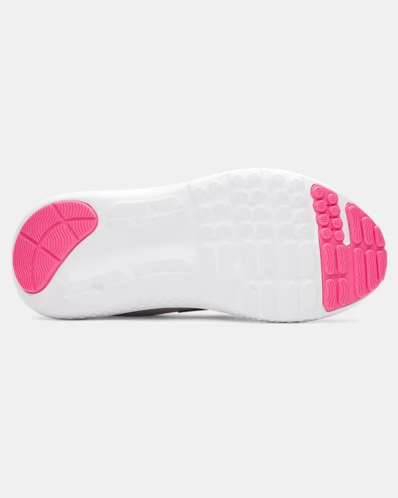 UA Surge 4 Patches Girls Grade School Running Shoes - Image 6