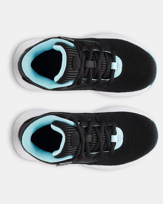 UA Lockdown 7 VC Pre-School Basketball Shoes - Image 4