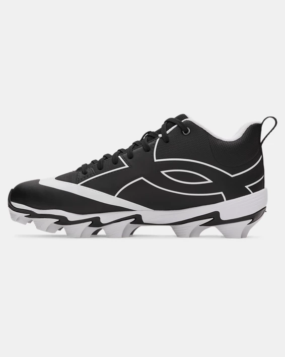 UA Leadoff Icon Mid Mens Baseball Cleats - Image 2