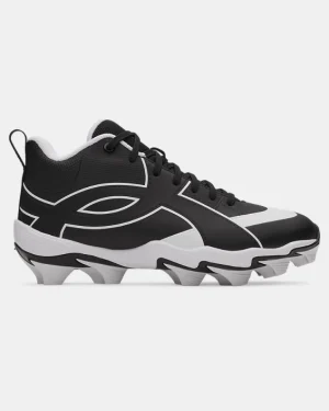 UA Leadoff Icon Mid RM Jr. Boys Baseball Cleats