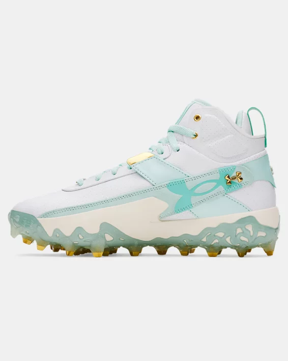UA Harper 10 Pro TPU Mid K.O.D. Mens Baseball Cleats - Image 3