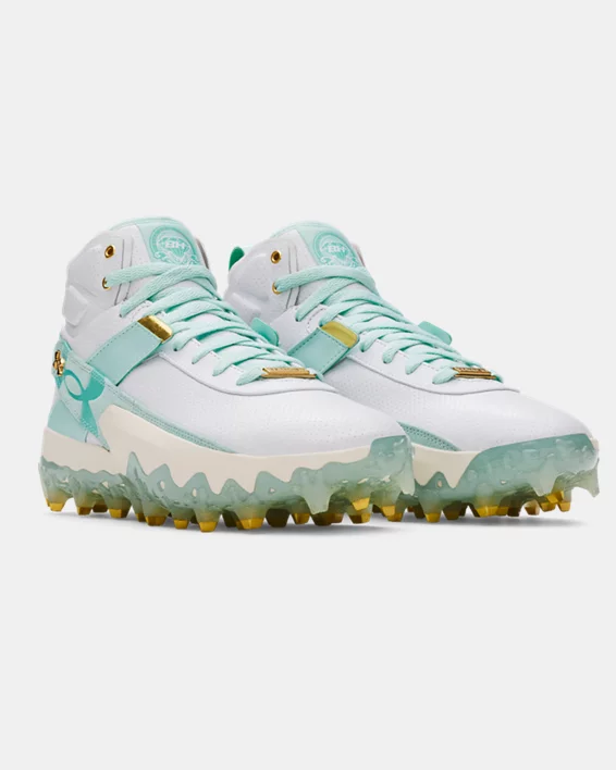 UA Harper 10 Pro TPU Mid K.O.D. Mens Baseball Cleats - Image 5