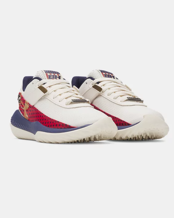 UA Harper 10 Turf Jr. USA Boys Baseball Shoes - Image 4