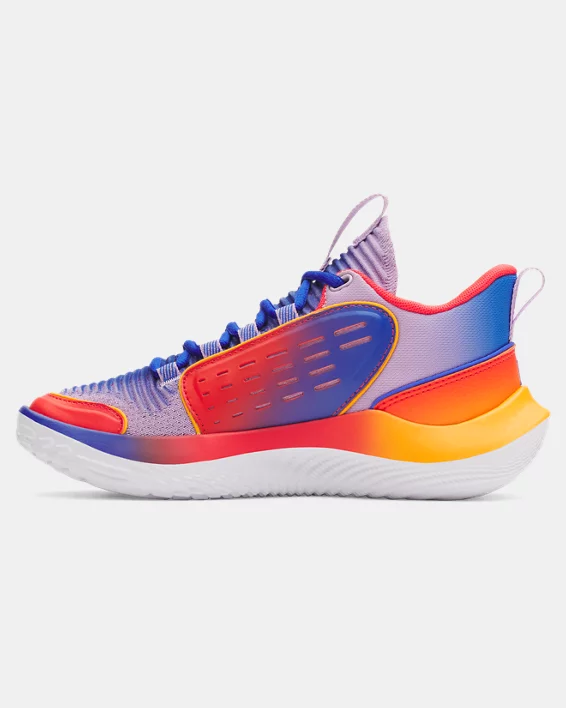 UA Breakthru 5 Kelsey Plum Aura Womens Basketball Shoes - Image 2
