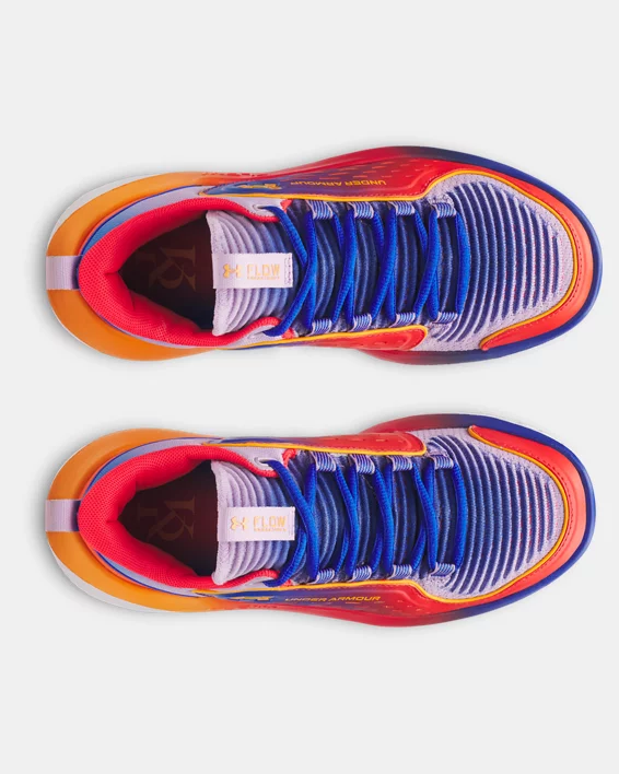 UA Breakthru 5 Kelsey Plum Aura Womens Basketball Shoes - Image 3