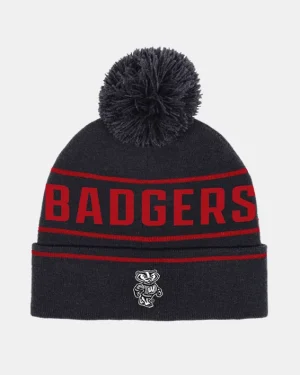 UA Halftime Jacquard Collegiate Kids Pom Beanie