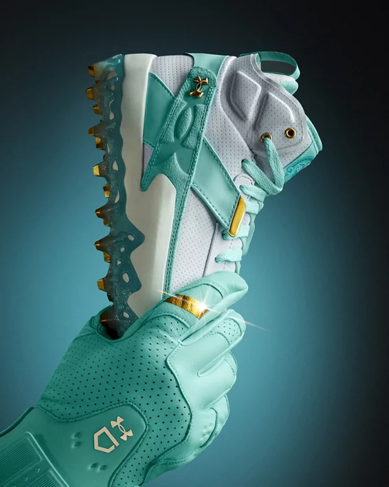 UA Harper 10 Pro TPU Mid K.O.D. Mens Baseball Cleats - Image 2