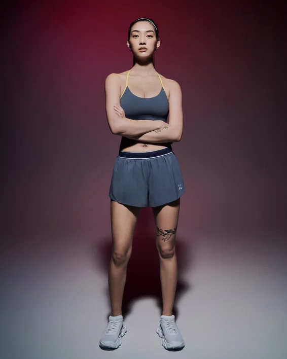 UA Halo Bonded Womens Sports Bra - Image 2