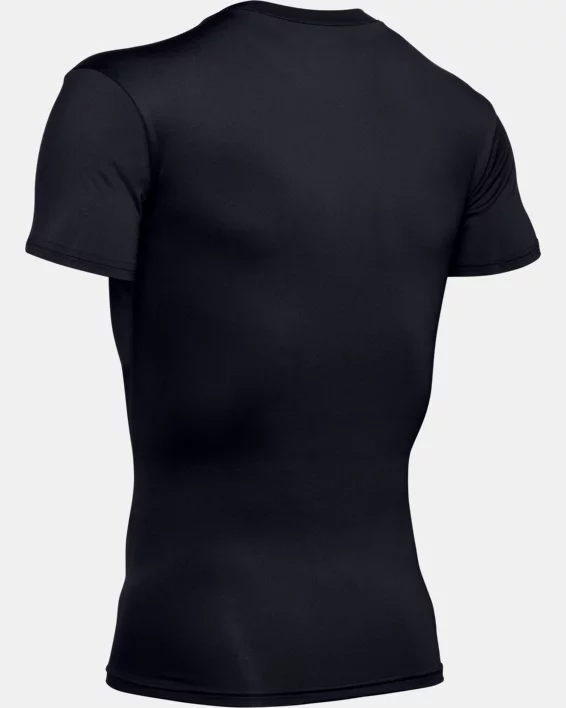 Tactical HeatGear Compression Mens V-Neck T-Shirt - Image 6