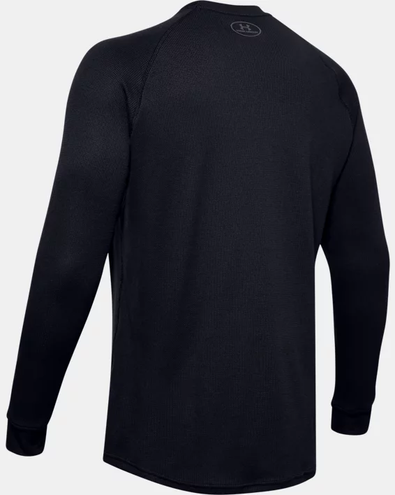 UA Waffle Mens Crew Long Sleeve - Image 6