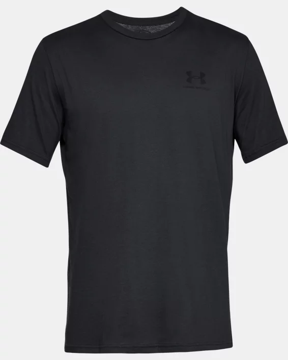 UA Left Chest Logo Mens Short Sleeve - Image 4