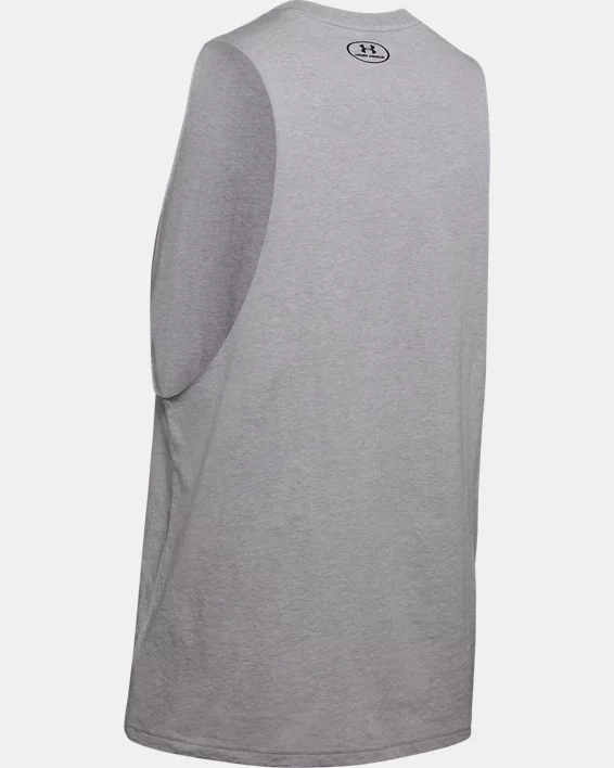 UA Left Chest Cut-Off Mens Tank - Image 5