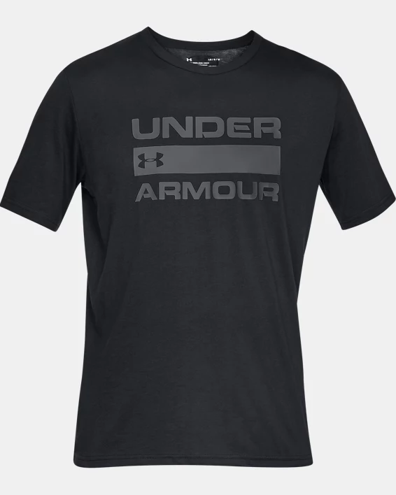 UA Team Issue Wordmark Mens Short Sleeve - Image 4