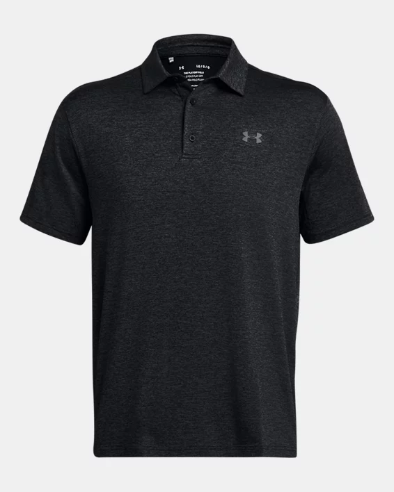 UA Playoff Heather Mens Polo - Image 5