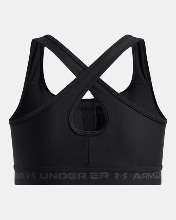 Crossback Mid Womens Sports Bra - Image 5