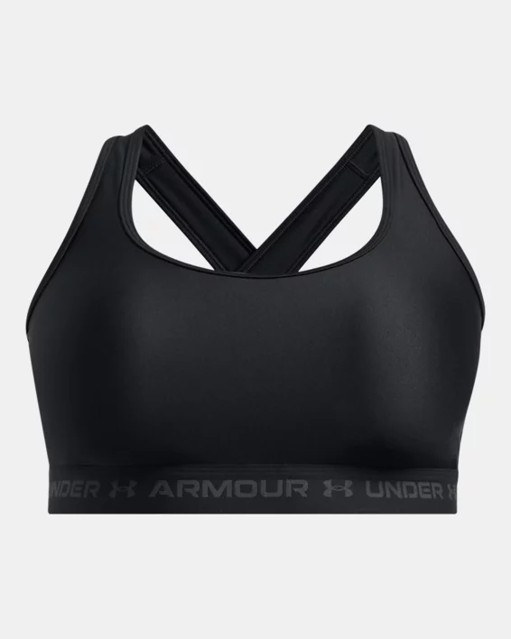 Crossback Mid Womens Sports Bra - Image 4