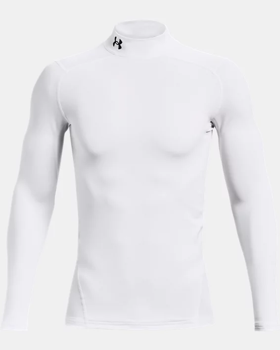 ColdGear Mens Compression Mock Long Sleeve - Image 6