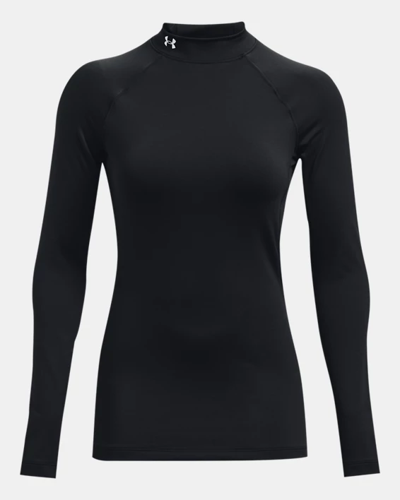 ColdGear Womens Mock Neck Long Sleeve - Image 4