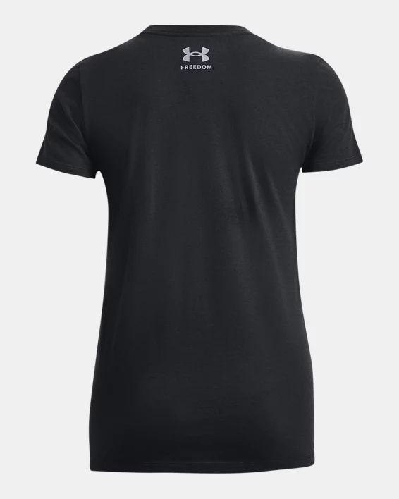 UA Freedom Flag Womens T-Shirt - Image 6