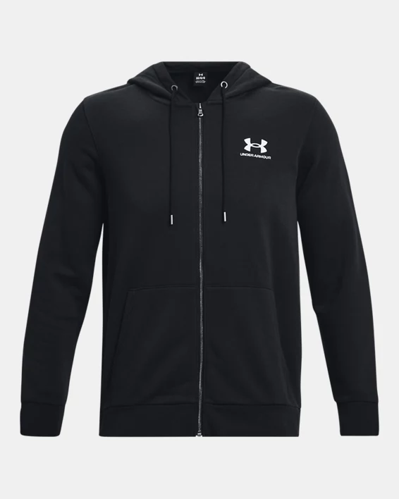 UA Icon Fleece Mens Full-Zip Hoodie - Image 6