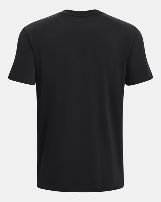 Mens UA Logo Embroidered Heavyweight Short Sleeve Mens Short Sleeve - Image 6