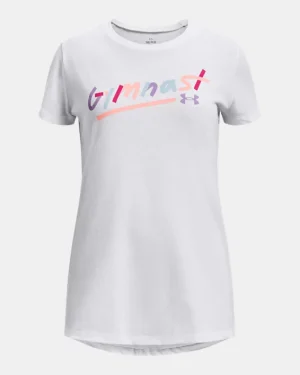 UA Gymnast Girls Short Sleeve