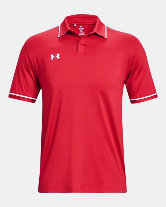 UA Team Tipped Mens Polo - Image 5