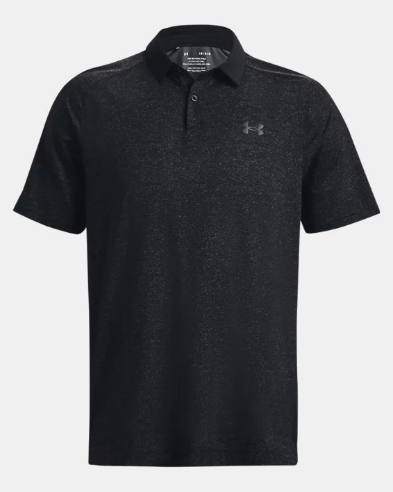 UA Iso-Chill Heather Mens Polo - Image 5